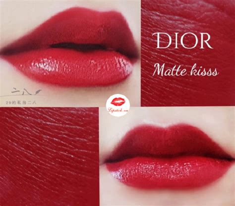 dior 666 matte kiss|Dior 999 red lipstick.